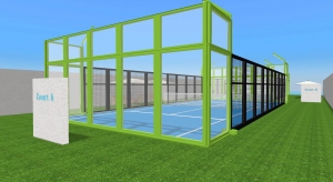 P1 Padel Courts (padel by the sea) poster