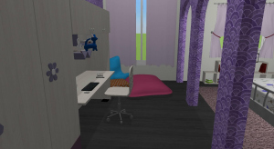 Purple Bedroom poster