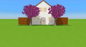 Cute houses poster